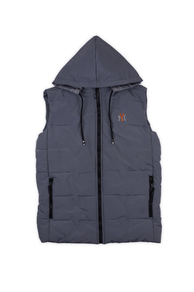 Premium Hooded Sleeveless Puffer Vest