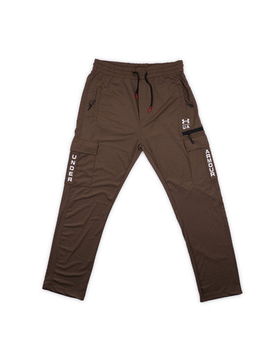Coffee Brown Cargo Jogger Pants