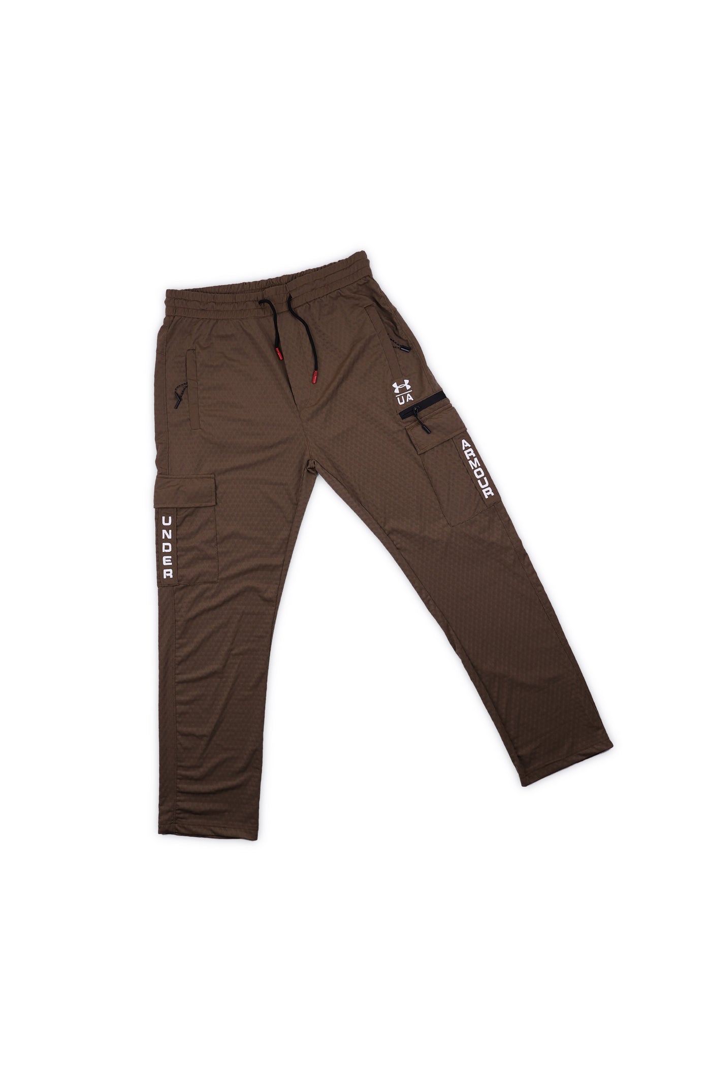 Coffee Brown Cargo Jogger Pants