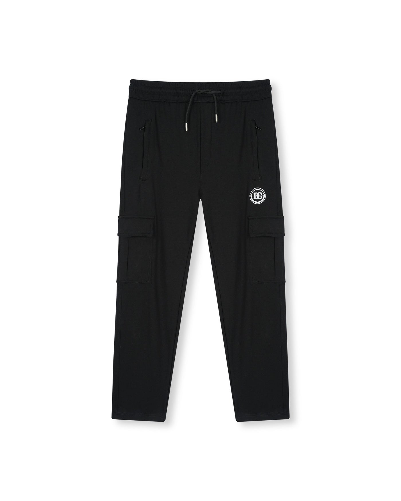 Knitted Cargo Sweatpant Black