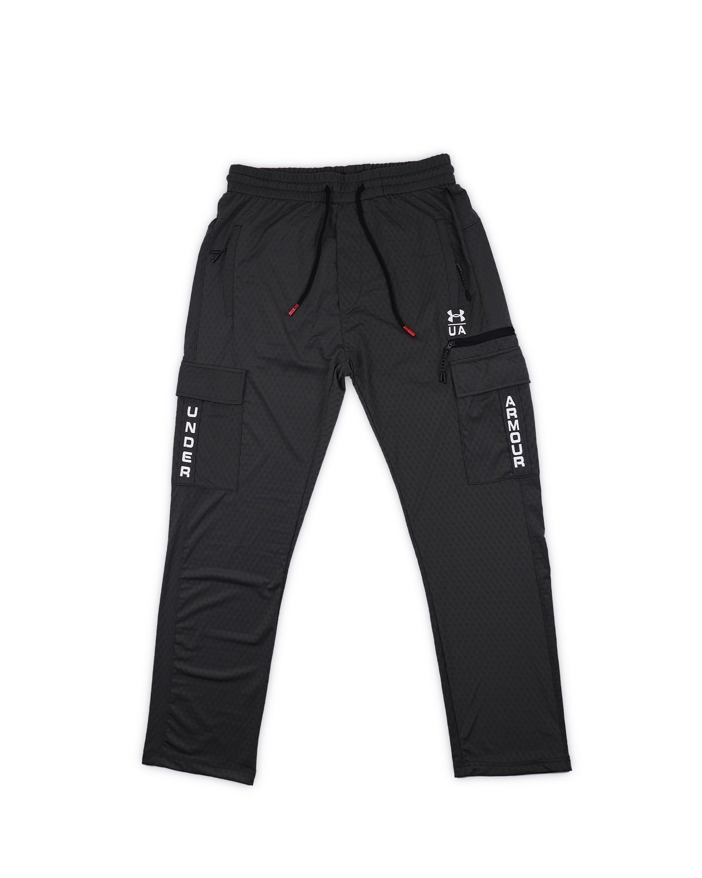 Gray Cargo Jogger Pants