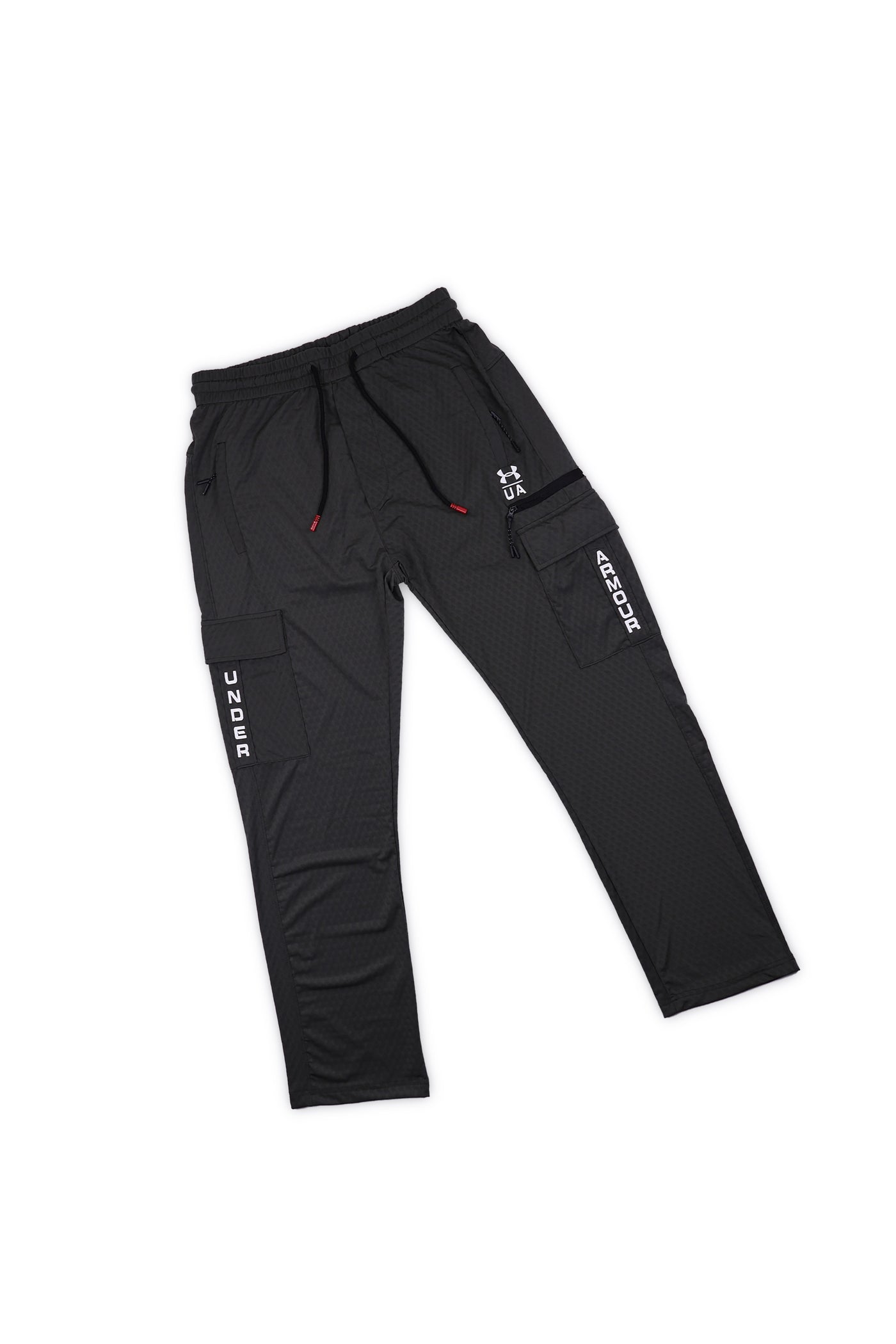 Gray Cargo Jogger Pants