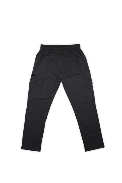 Gray Cargo Jogger Pants