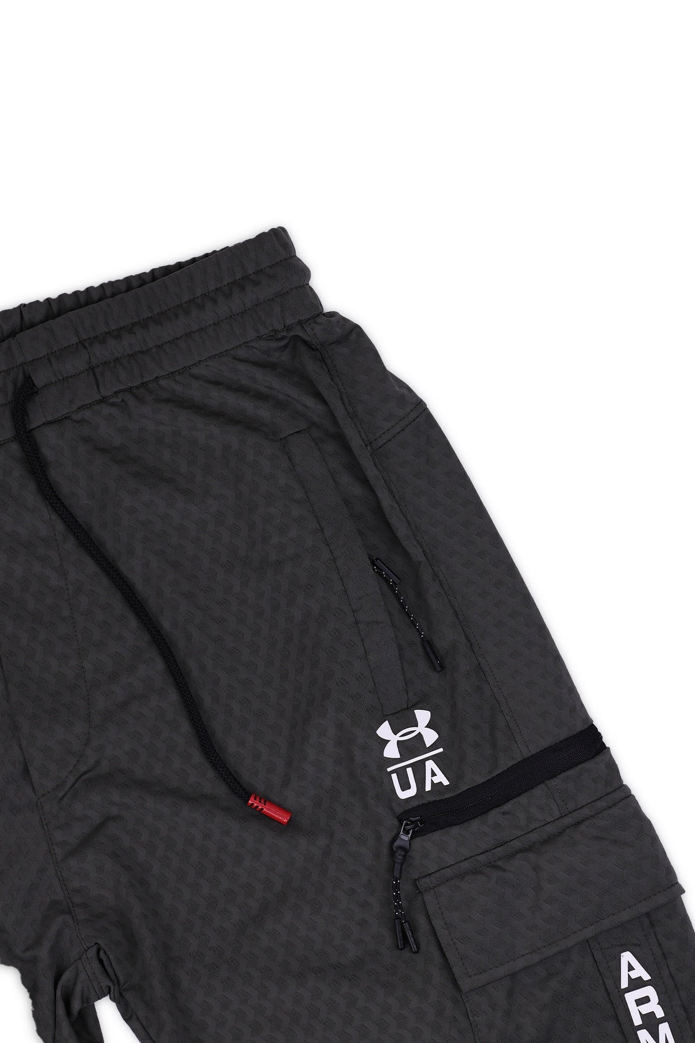 Gray Cargo Jogger Pants
