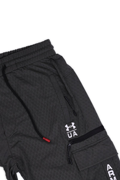 Gray Cargo Jogger Pants