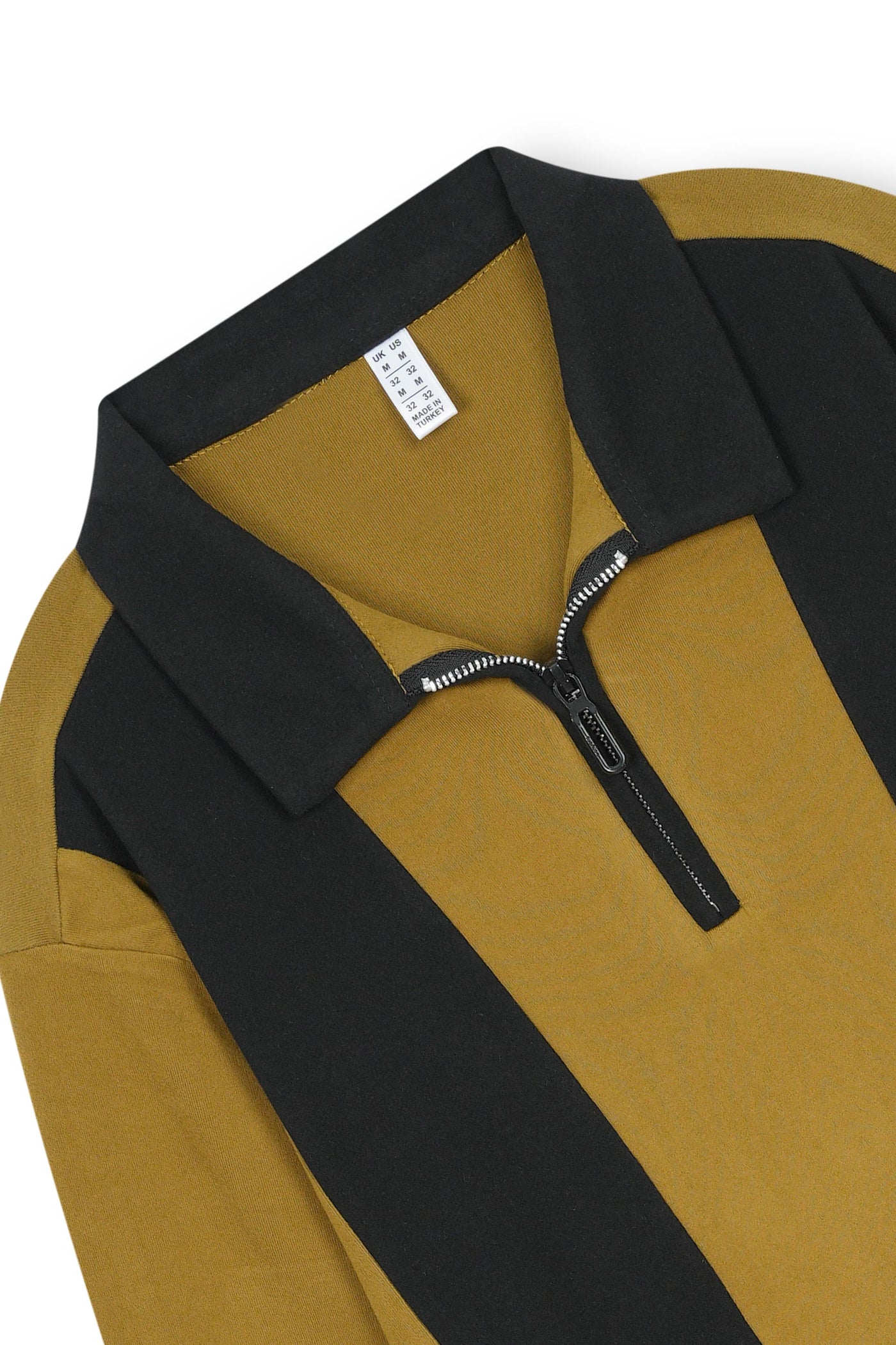 Mens half zipper knitted long sleeves shirts