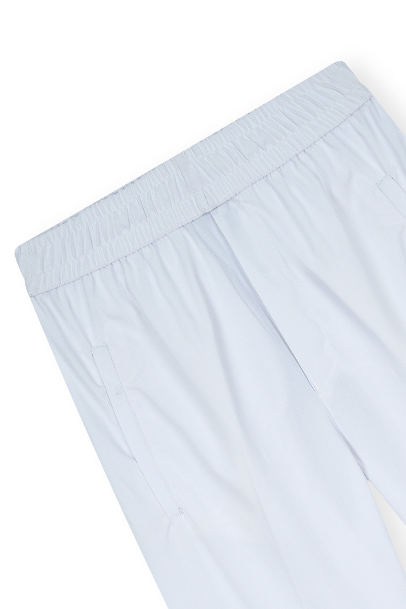 Textured Performance Trouser | White