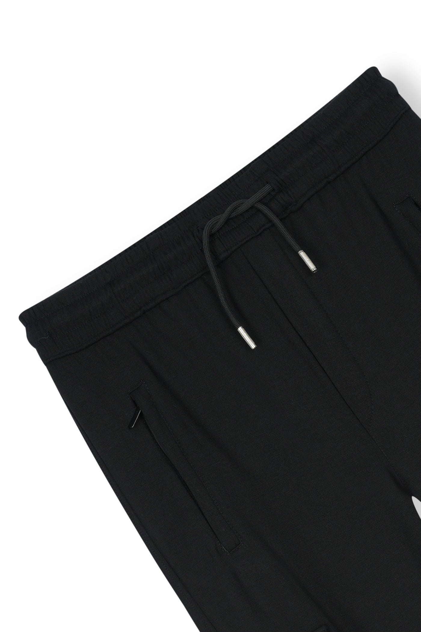Knitted Cargo Sweatpant Black