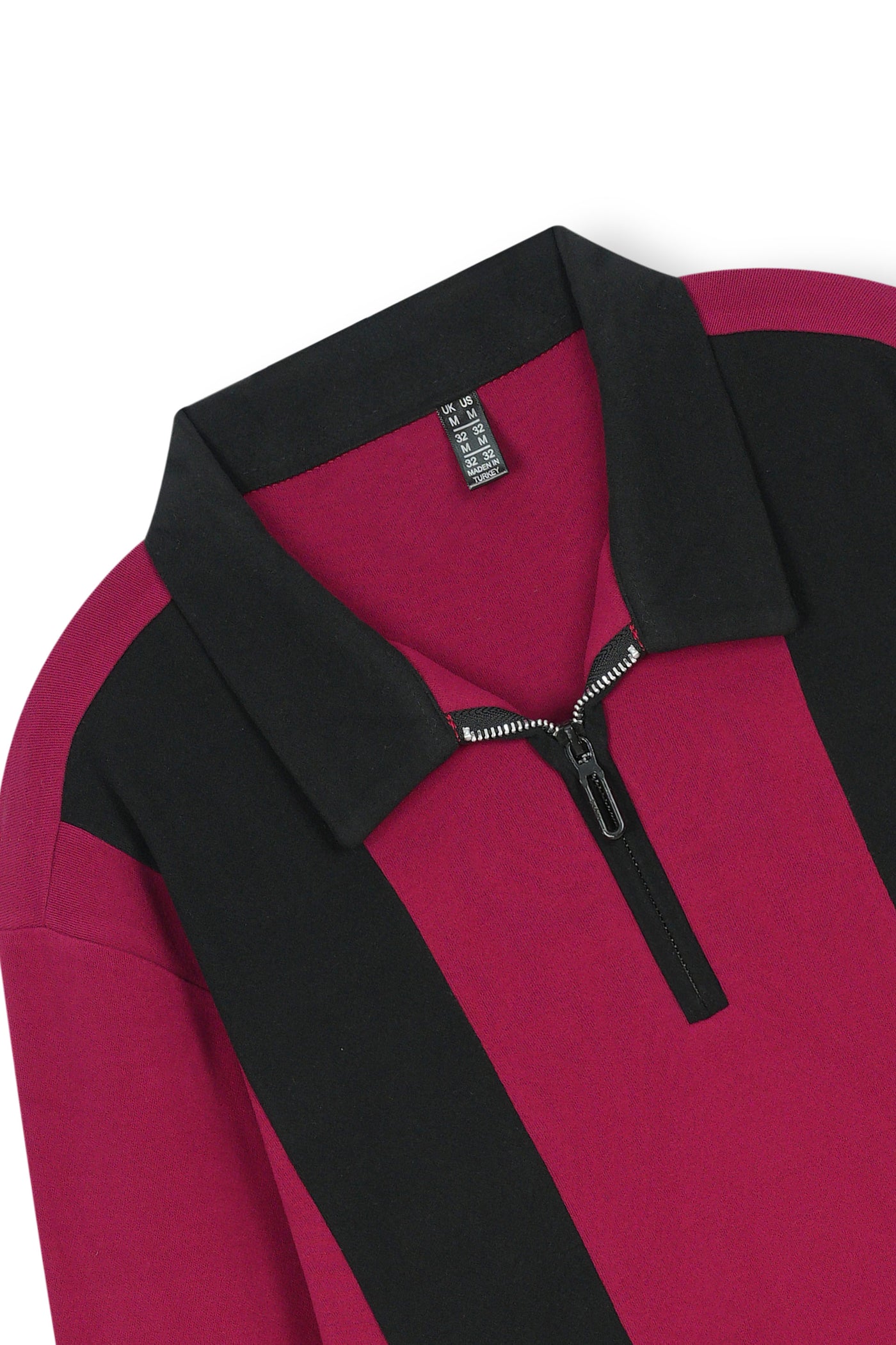 Mens half zipper knitted long sleeves shirts