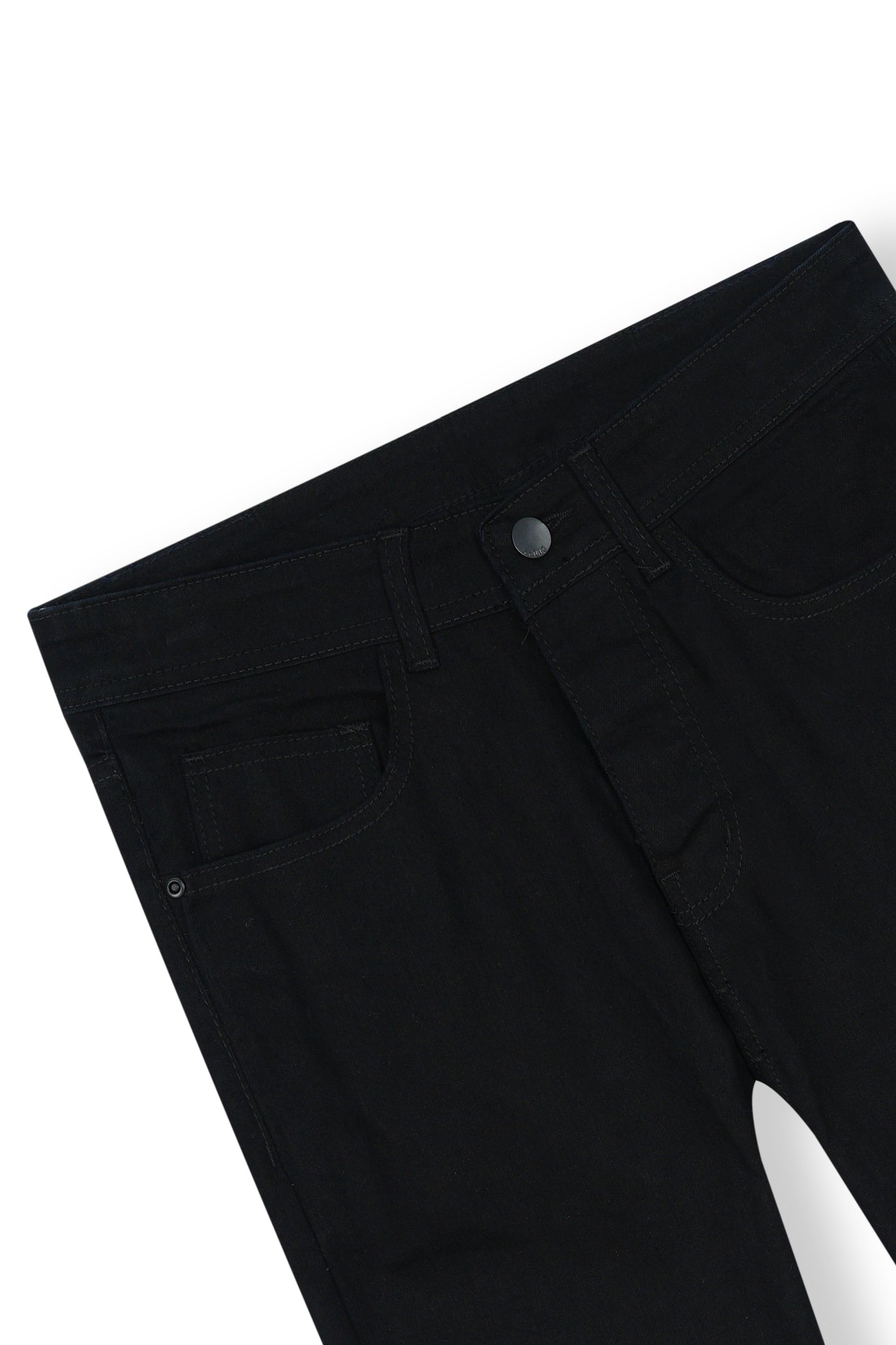 RebelCore Tapered Edge Slim Fit Jeans In Black