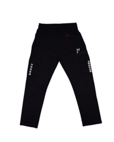 Black Cargo Jogger Pants