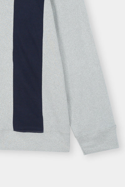 Mens half zipper knitted long sleeves shirts