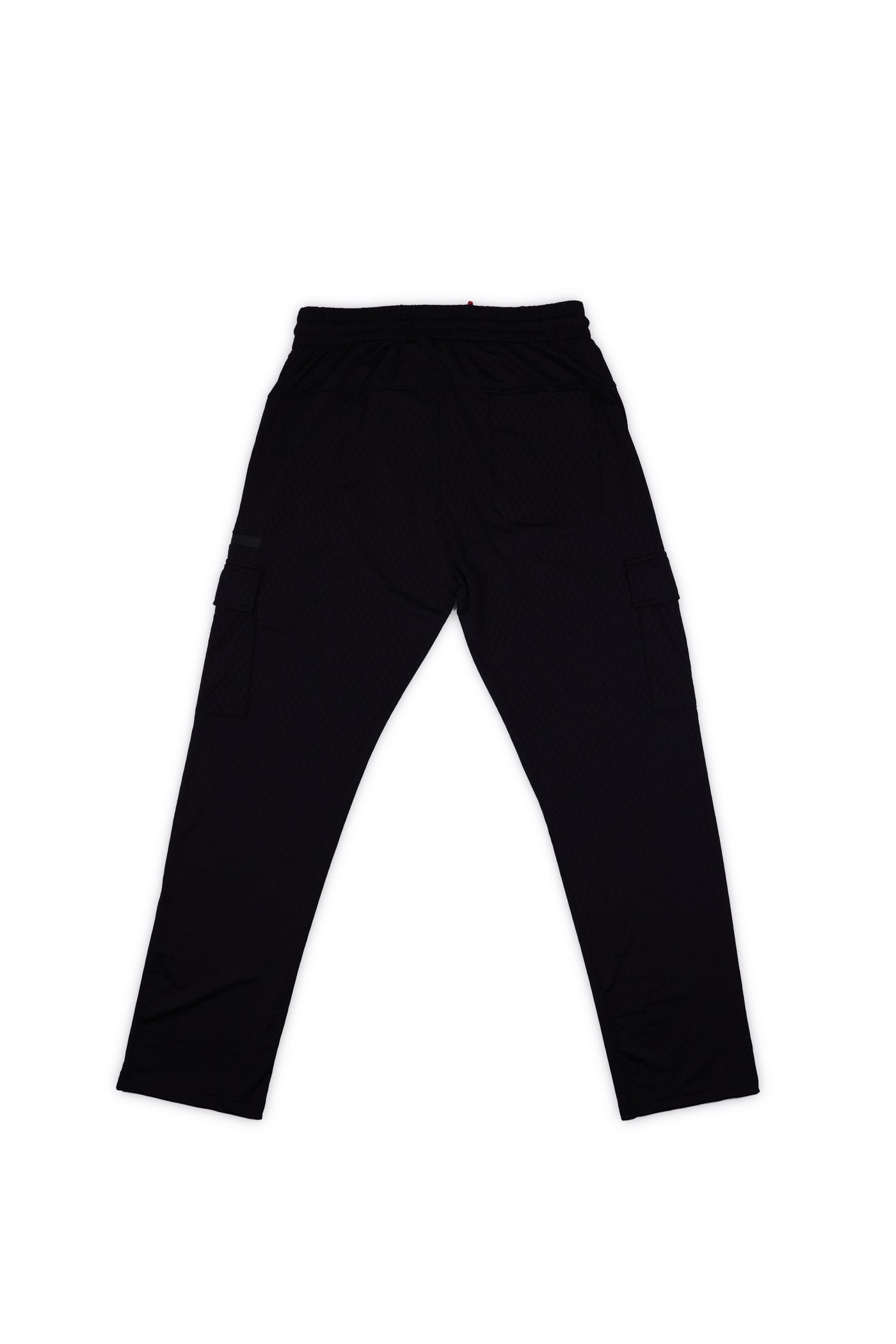 Black Cargo Jogger Pants