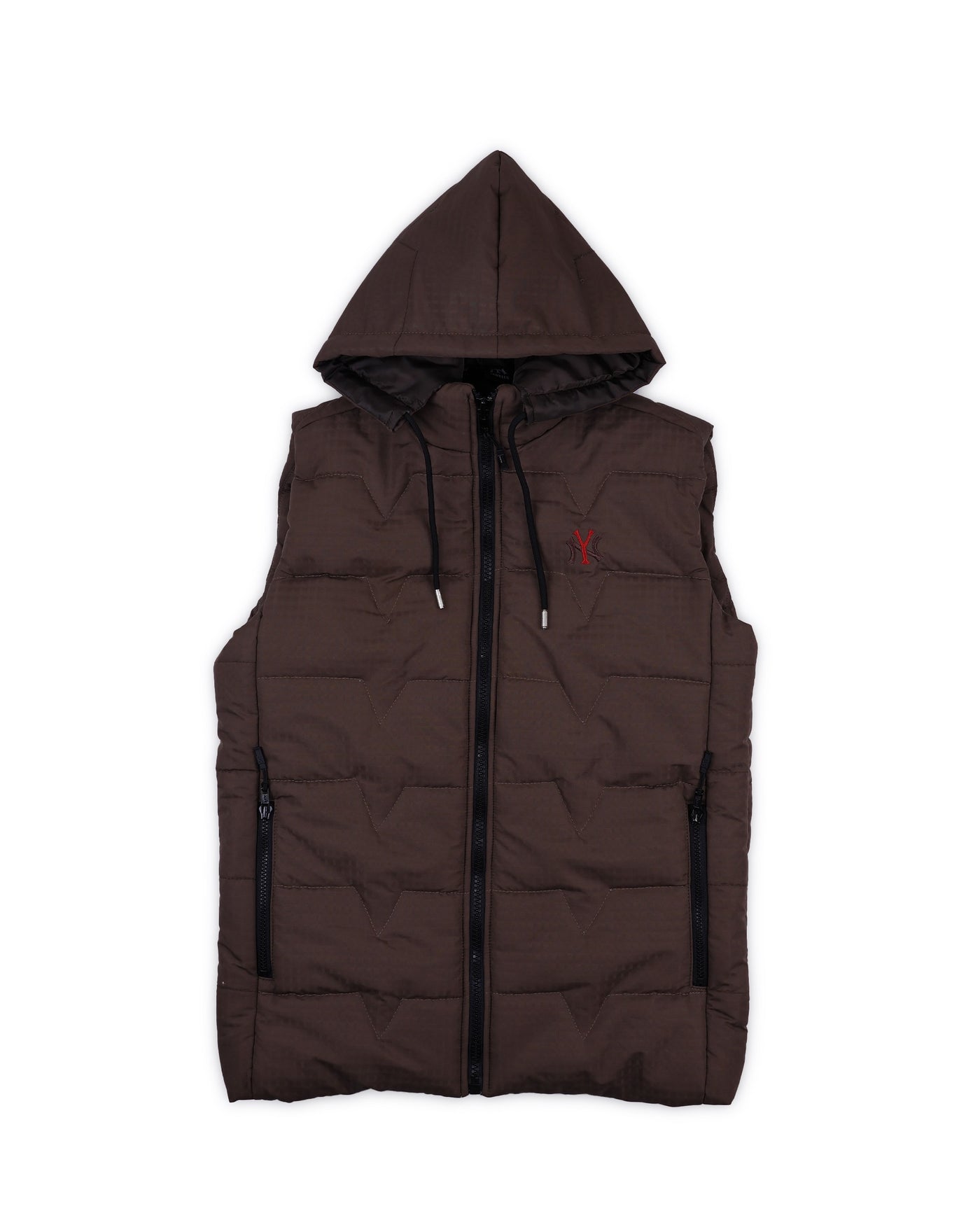 Premium Hooded Sleeveless Puffer Vest