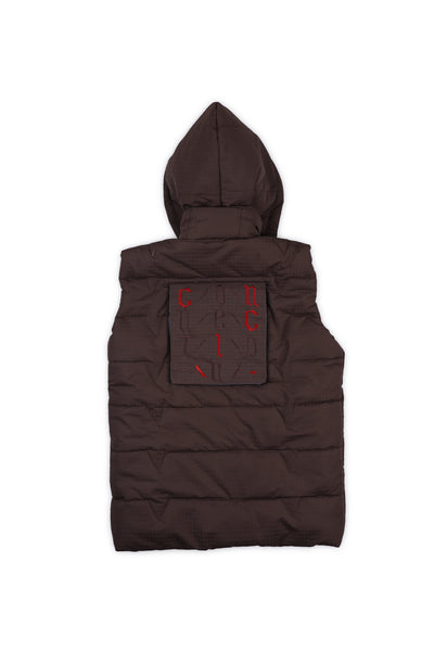 Premium Hooded Sleeveless Puffer Vest