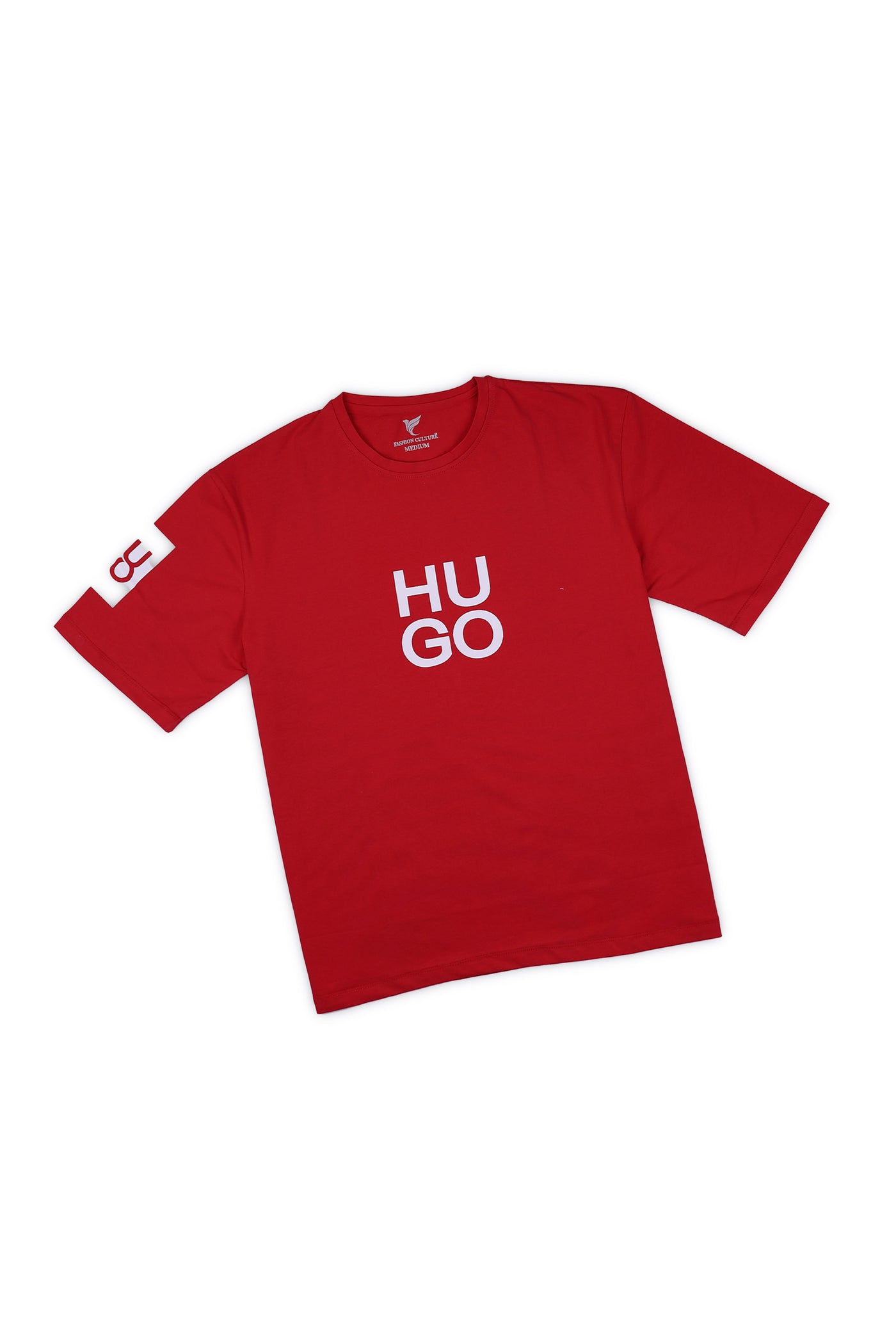 Hugo Printed Premium Cotton T-Shirt
