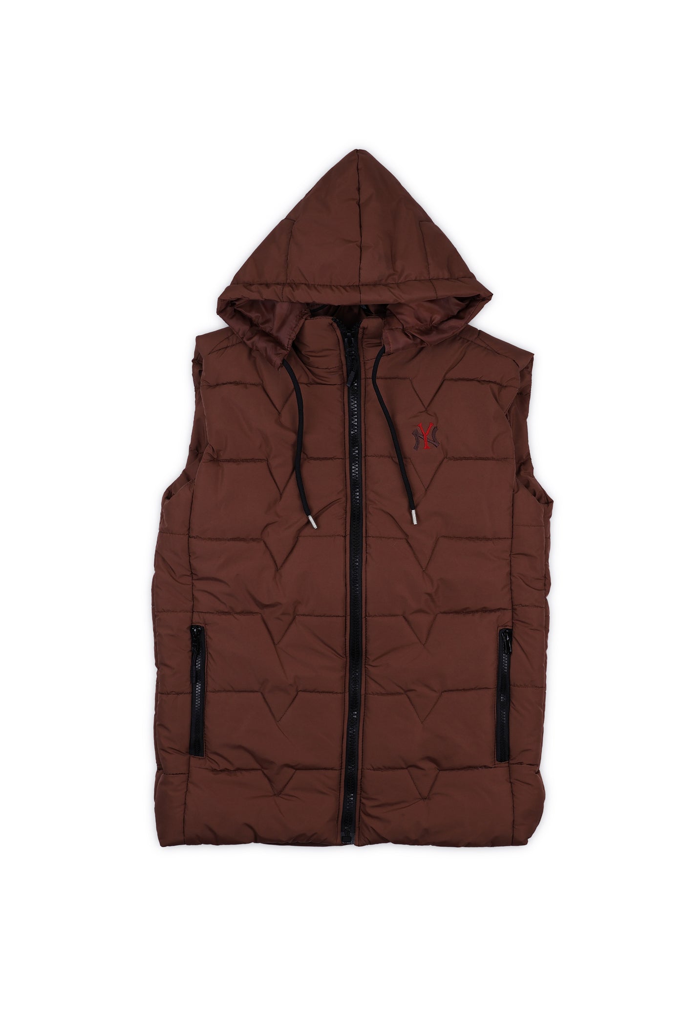 Premium Hooded Sleeveless Puffer Vest