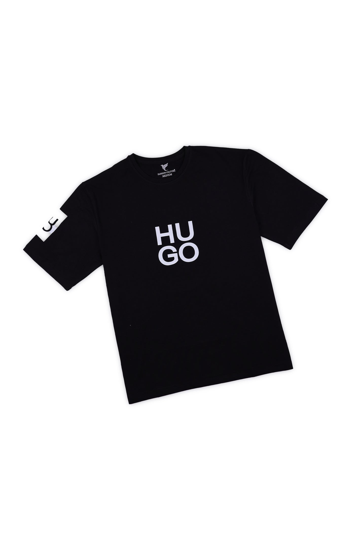 Hugo Printed Premium Cotton T-Shirt