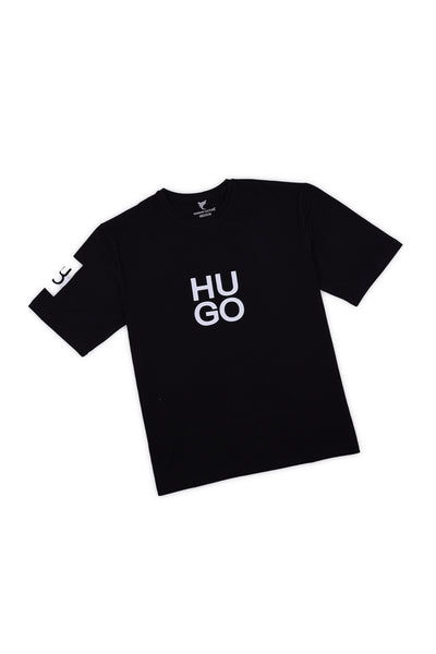 Hugo Printed Premium Cotton T-Shirt