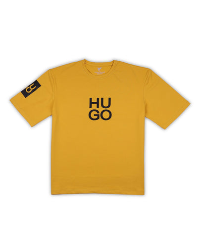 Hugo Printed Premium Cotton T-Shirt