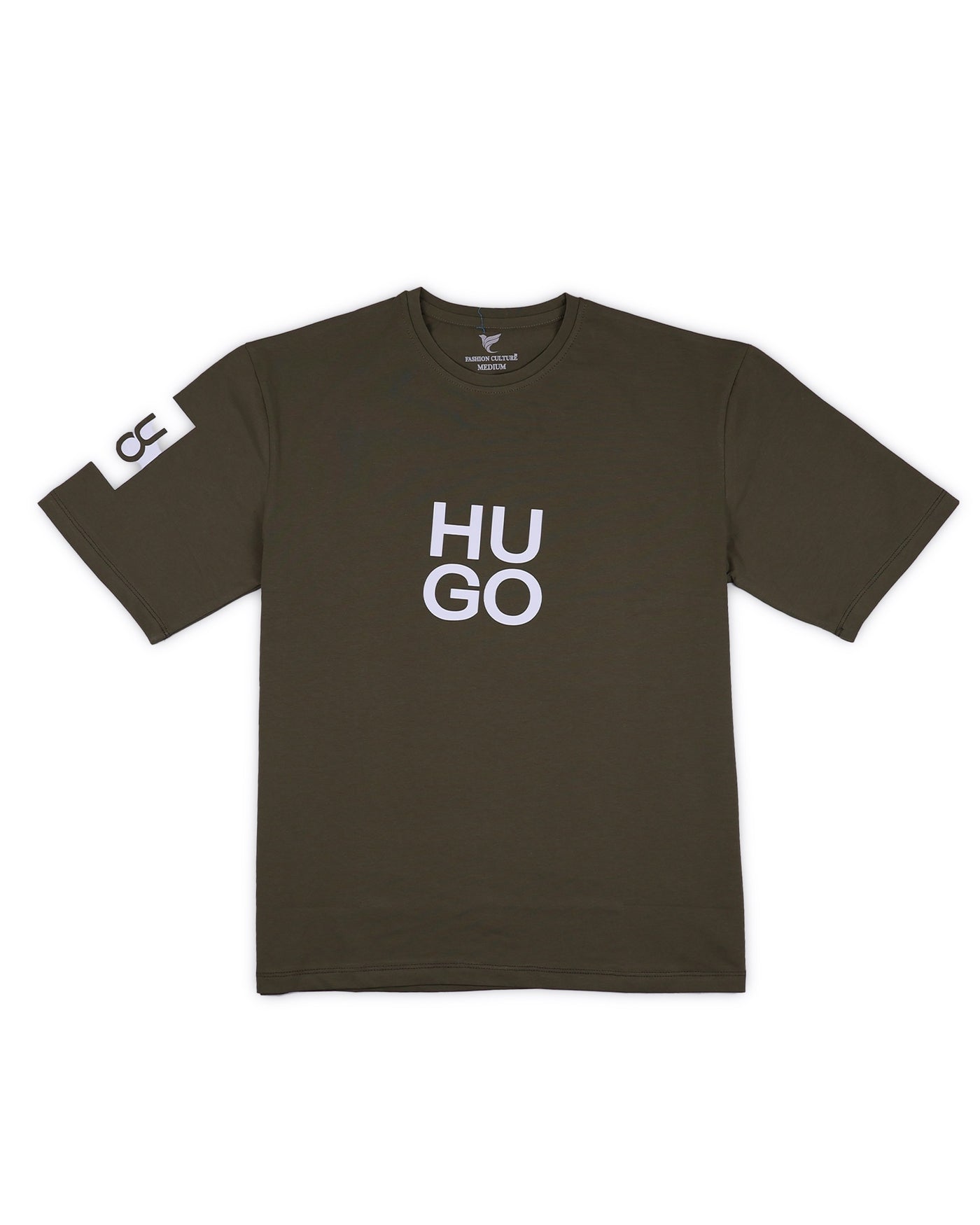 Hugo Printed Premium Cotton T-Shirt