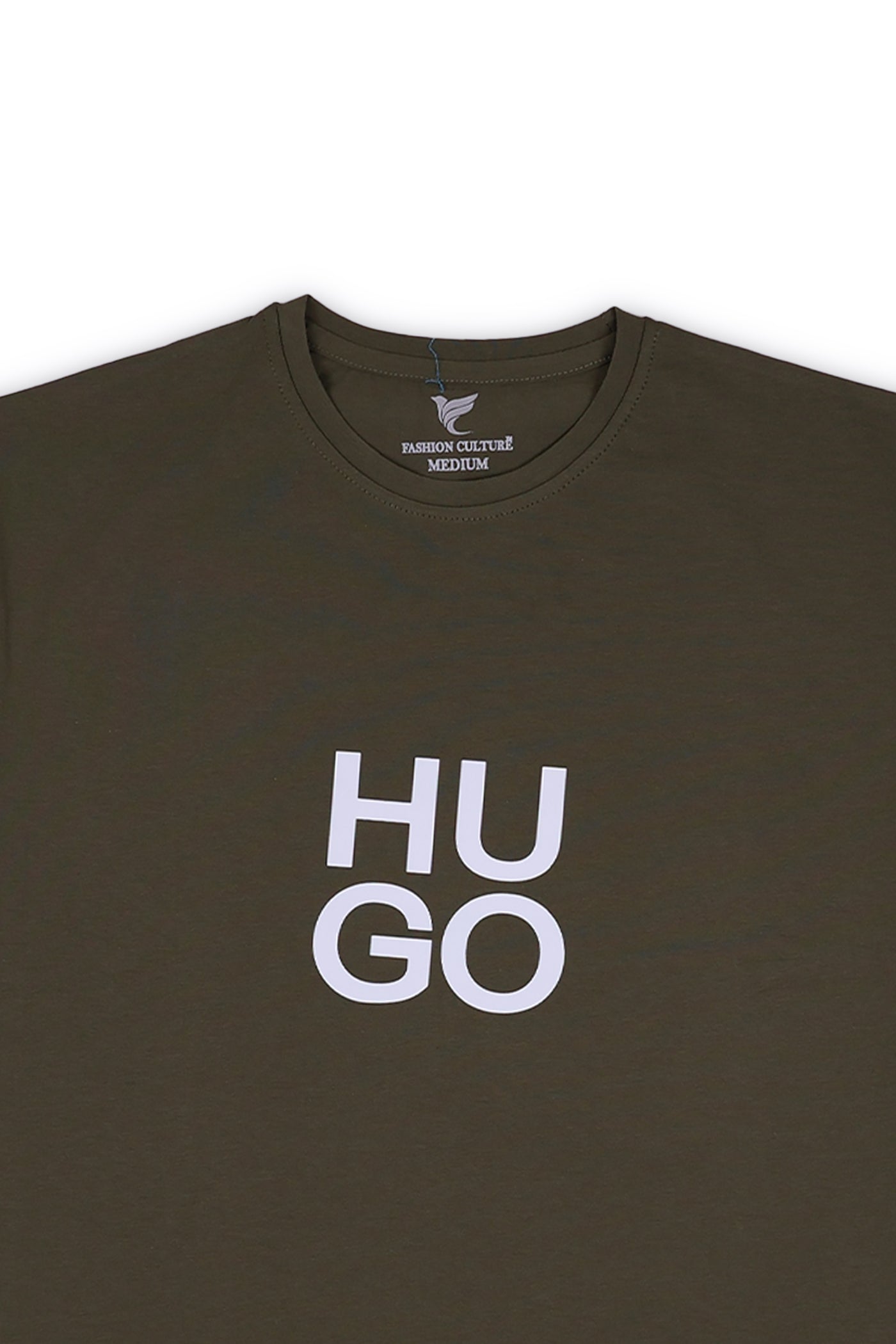Hugo Printed Premium Cotton T-Shirt