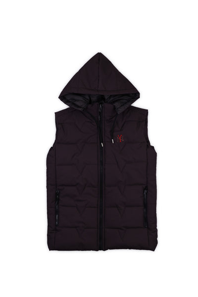 Premium Hooded Sleeveless Puffer Vest