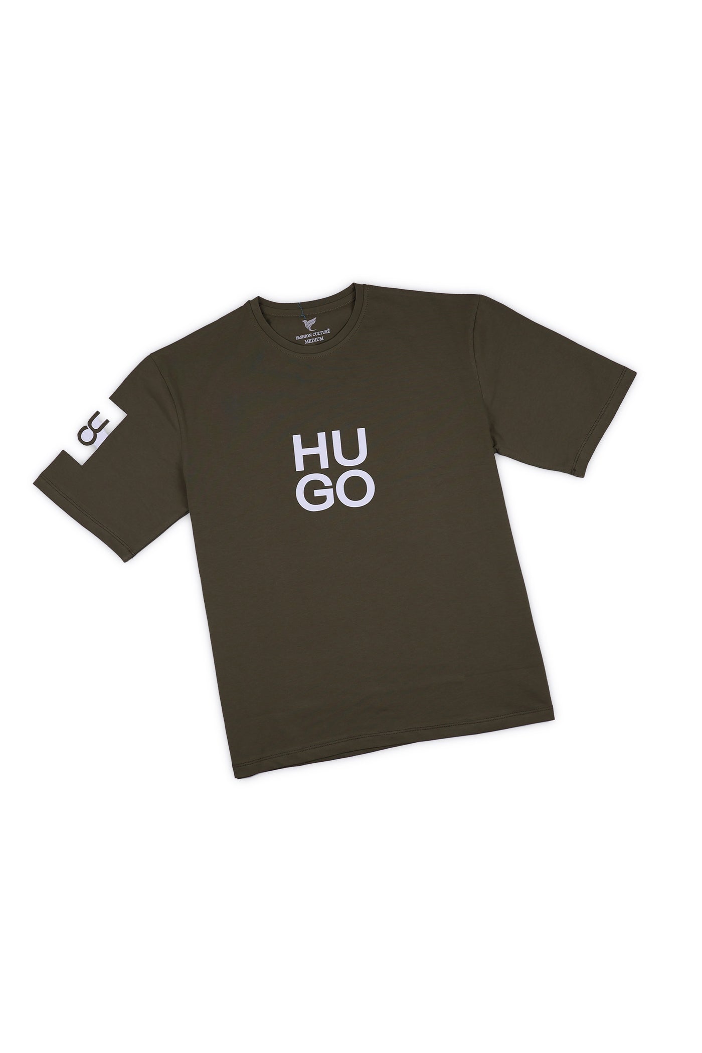 Hugo Printed Premium Cotton T-Shirt