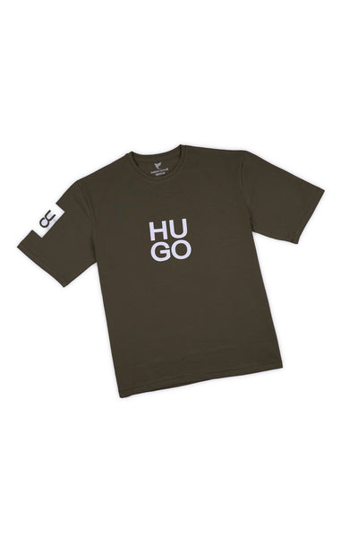 Hugo Printed Premium Cotton T-Shirt