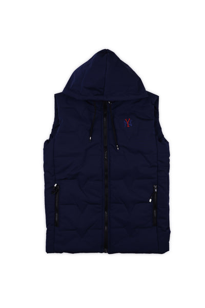 Premium Hooded Sleeveless Puffer Vest